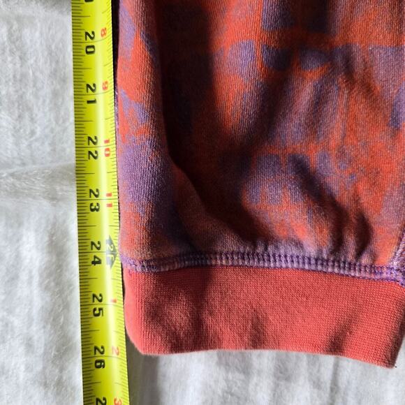 A$AP WORLDWIDE x Russell Athletic Skull Graphic Sweatpants Rust Purple Size S - Picture 9 of 9